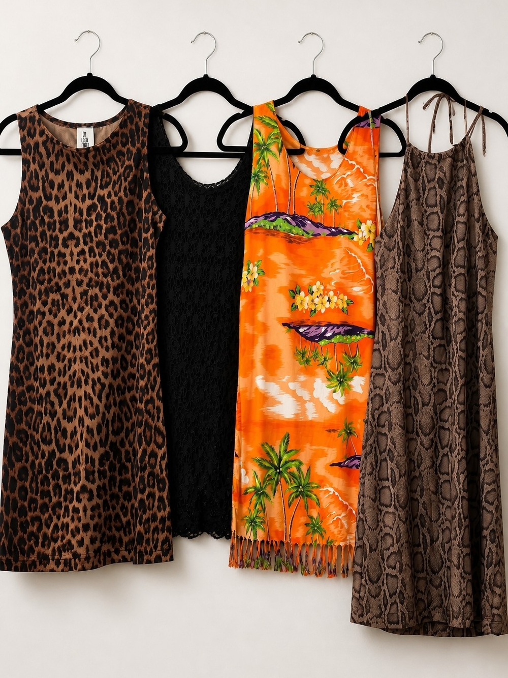 ๐ฃ 4 - Vintage Y2K ๐Summer Sleeveless Dresses / Coverups Vacation Small 3-5 ๐ - Picture 2 of 2